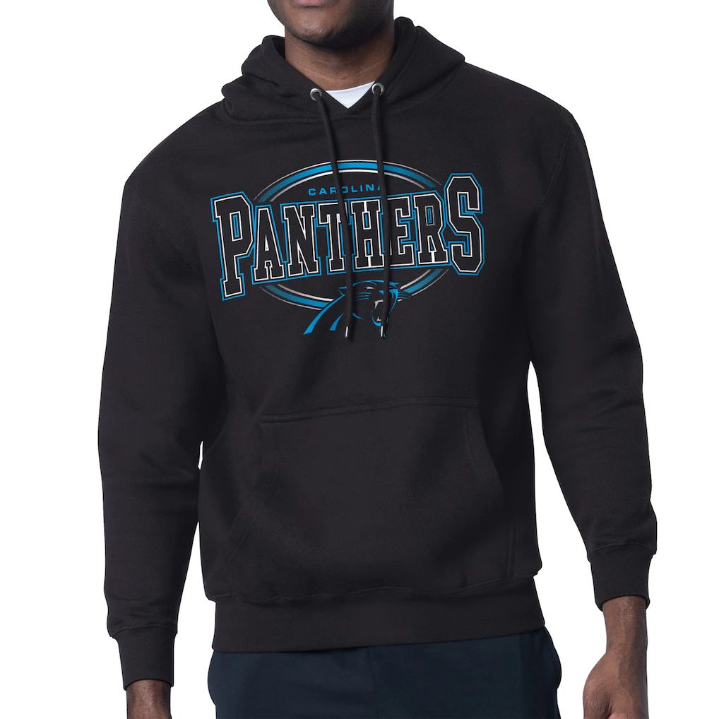 Men 2026 NFL Carolina Panthers hoodie Black 03